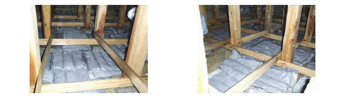 床下 調湿材 床下調湿剤 調湿 ゼオライト 強力 防湿 マットタイプ カビ 腐食 消臭 湿気防止 40枚×2.5kg（5箱） - 2